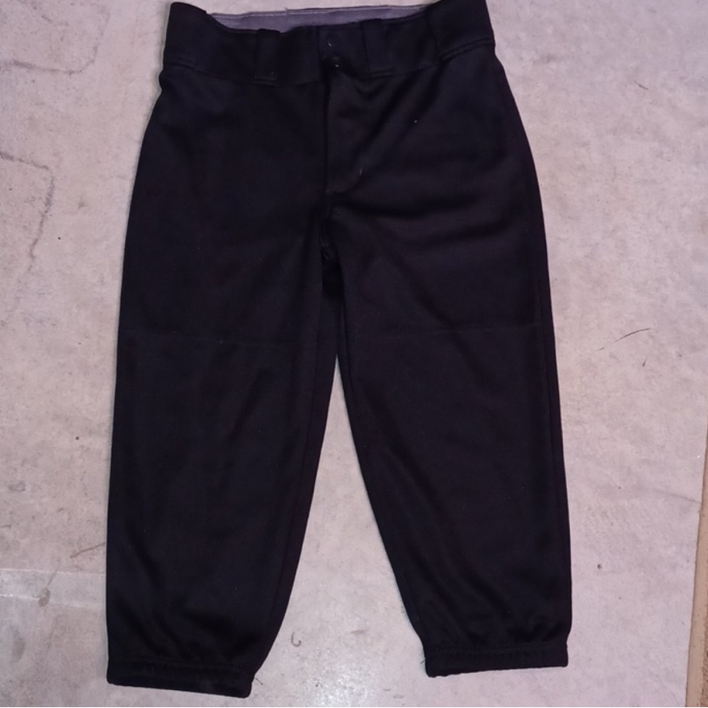 Kids Black softball pants